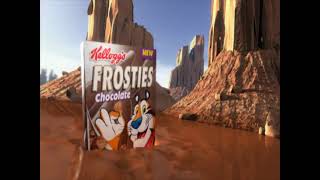 Kelloggs Frosties Chocolate Plummet UK 2002 Advert [upl. by Geller155]