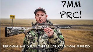 XBolt Hell’s Canyon Speed 7MM PRC [upl. by Capp]