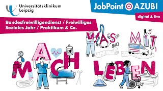 Freiwilligendienst BFDFSJ  JobPointAZUBI 2021  UKL [upl. by Morris]