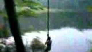 Rope Swing Back Flip in Warwick NY [upl. by Sesmar581]