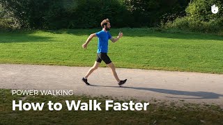 How to Walk Faster  Power Walking [upl. by Khorma]