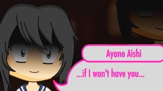 CHIBI AYANO WANTS CHIBI SENPAI ALL TO HERSELF  Yanpai Yandere Simulator Visual Novel [upl. by Brendin424]