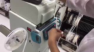 SMT Automatic splicing machine using [upl. by Notlrac155]