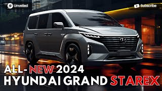 2024 Hyundai Starex Revealed  Raises The Bar For UltraLuxury Minivans [upl. by Akiehs781]