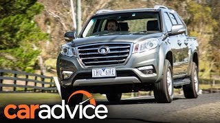 2017 Great Wall Steed 4x4 Diesel review  CarAdvice [upl. by Coretta74]