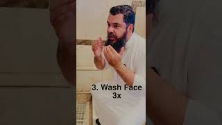 Quick Wudu 💦Tutorial for Beginners 👍 [upl. by Ahsaek]