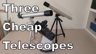 3 Cheap Telescopes Reviewed [upl. by Boyden651]