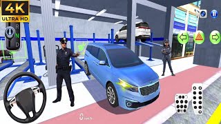 New Old KIA Carnival MPV car in Police Station  3D Driving Class Simulation  best Android gameplay [upl. by Brigg]