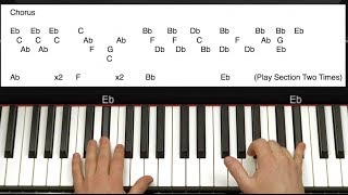 How to Play All of Me by John Legend on Piano [upl. by Toy]