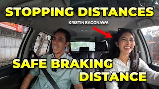 Stopping Distances for Safe Braking Distance [upl. by Arvid622]