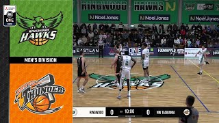 NBL1 Men  Ringwood Hawks vs NW Tasmania  Game Highlights [upl. by Ellehcsar]