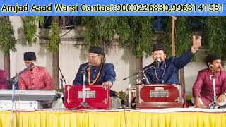 Shah e Mardan e Ali As  Best Qawwali 2023  Amjad Asad Warsi Qawwal Hyderabad [upl. by Dlorrej]