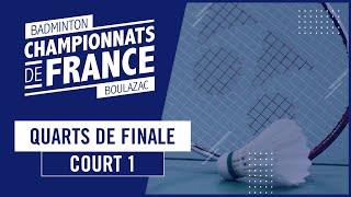 CDF 2022  Quarts de finale  Court 1 [upl. by Gerita]