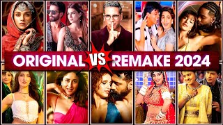 Original Vs Remake Hindi Songs 2024 All In One  Bollywood Remake Songs [upl. by Goat]