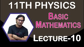 BASIC MATH PHYSICS LECT10 [upl. by Anne-Marie]