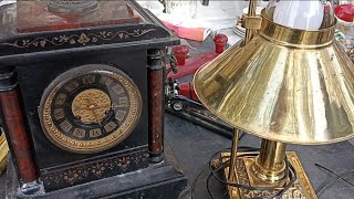 Paris France 🇫🇷 BROCANTE in PARIS🏺 Marché aux Puces🪑 ANTIQUE old things🏺Street shopping VLOG🛍️ 4KHDR [upl. by Herwin]