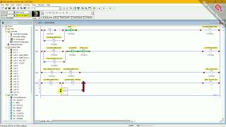 ALLEN BRADLEY RSLOGIX 500  DRILLING MACHING  PROGRAMMING [upl. by Pettifer298]
