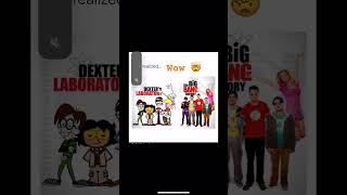 Dexter’s Laboratory vs The Big Bang Theory 😂🤯 Mind is blown memes funny comedy [upl. by Flodnar]