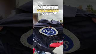 Veste coupevent Peugeot Rallye Jeunes dénichée pour 3€ en videgrenier vendue à 20€ [upl. by Roldan]