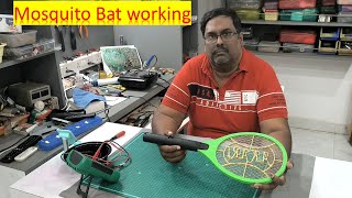 Mosquito Bat working  Joule Thief Oscillator [upl. by Olympias]