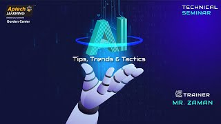 Technical Seminar AI Tips Trends amp Tactics [upl. by Jaye]