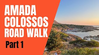 Amada Colossos Resort Road Walk Part 1 [upl. by Asennav]