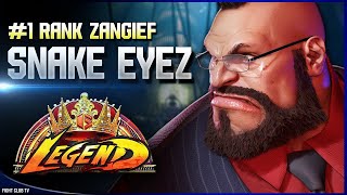 Snake Eyez 1 Zangief is scary  ➤ Street Fighter 6 [upl. by Hunter]