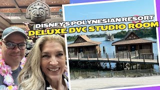 Polynesian Resort DVC Deluxe Studio Magic Kingdom View Room Tour Moorea Room 2031 [upl. by Rowney]