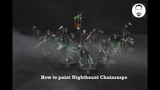 How to paint Chainrasps [upl. by Fidelas]