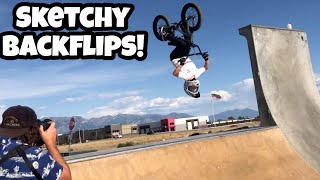 Sketchy Backflips Gabb Wireless amp Woodward Park City [upl. by Bernat280]