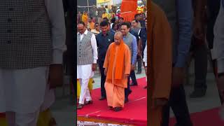 Mananiy Shri Yogi Adityanath ji present in chhat puja 🥰❤‍🩹 trending chhath love shorts [upl. by Hujsak]