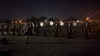 Boston Crusaders Battery 2024  Muscle Shoals [upl. by Vtehsta]