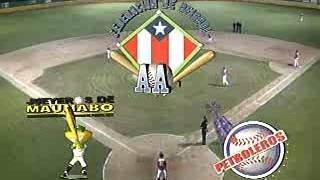 5to juego Maunabo vs Penuelas Final Nacional Doble A 2011 [upl. by Aysa]