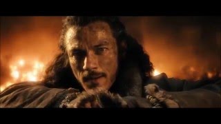 The Hobbit The Battle Of The Five Armies Smaugs death [upl. by Wagoner]