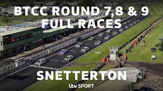 FULL RACES BTCC Round 7 8 amp 9 from Snetterton 🏁  ITV Sport [upl. by Yerroc]