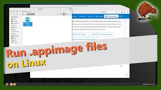 Run AppImage in Linux Mint  Ubuntu [upl. by Winifield]