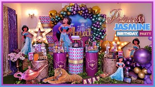 How to Design Jasmine Birthday Party  DIY Jasmine Birthday Decorations Ideas [upl. by Roselani699]