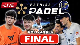 FINAL CoelloTapia vs GalánChingotto  Valladolid P2 Premier Padel [upl. by Nashner]