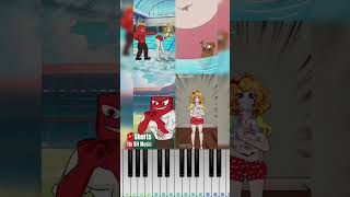 Anger vs MISS DELIGHT susss Complete Edition Opilasokewt  Piano Tutorial [upl. by Derwon]