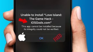 iosgods  integrity could not be verified on iphone  Full Guide [upl. by Bunde]