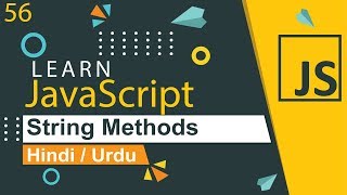 JavaScript String Methods Tutorial in Hindi  Urdu [upl. by Nairda]