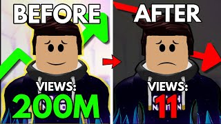 This Roblox YouTuber DELETED His Channel [upl. by Naujad]