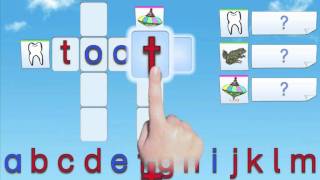 Montessori Crosswords v30  iPad amp iPhone App to Learn how to WriteReadSpell with Phonics [upl. by Fu713]