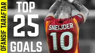 Wesley Sneijder en iyi goller  Best goals  Top 25 [upl. by Dash]