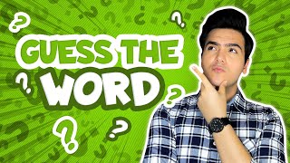 GUESS THE WORD CHALLENGE  RAJ ANADKAT [upl. by Schargel]