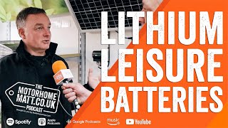 Installing a lithium leisure battery  The full guide to motorhome lithium batteries [upl. by Anilecram561]