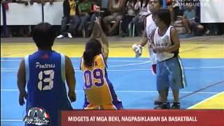 Midgets gays face off in basketball match [upl. by Graubert]