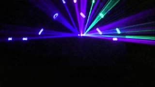 lightmaXX CLUB THREE 3fach Laser GrünPinkBlau [upl. by Griseldis]