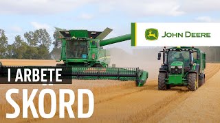 Lantbrukare i arbete SKÖRD med John Deere Precision Ag Technology i Skottland [upl. by Goodrow589]