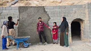 Grandmother and two orphans on the road to independence The magical cave is improving [upl. by Ahsatniuq]